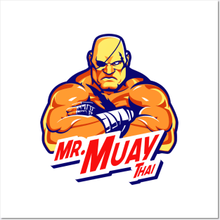 Mr Muay Thai Posters and Art